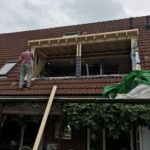 bekleding aan brengen dakkapel